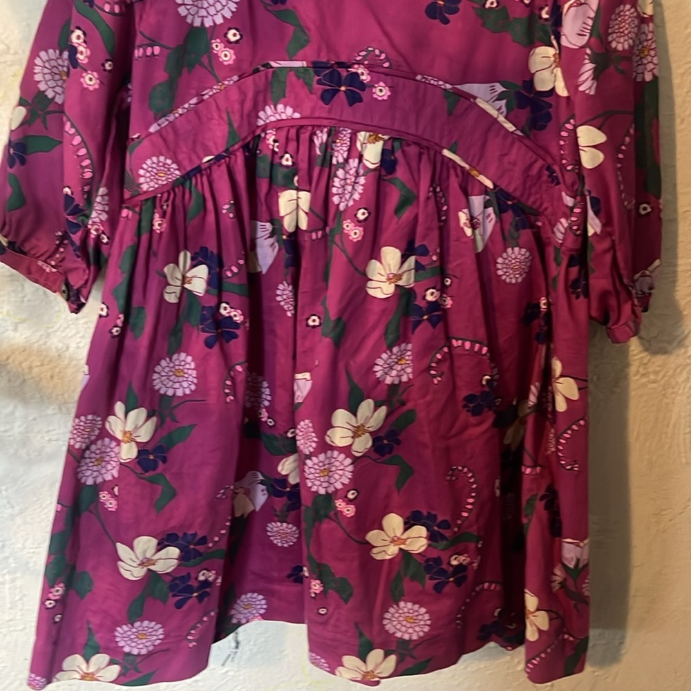 Tea Collection Floral Pink Dress - Picture 4 of 6